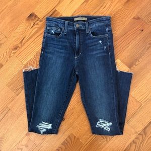 Joe’s High Rise Skinny Ankle Jeans